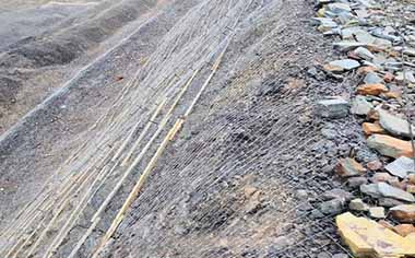 邊坡防護勾花網