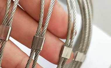 不銹鋼卡扣繩網(wǎng)